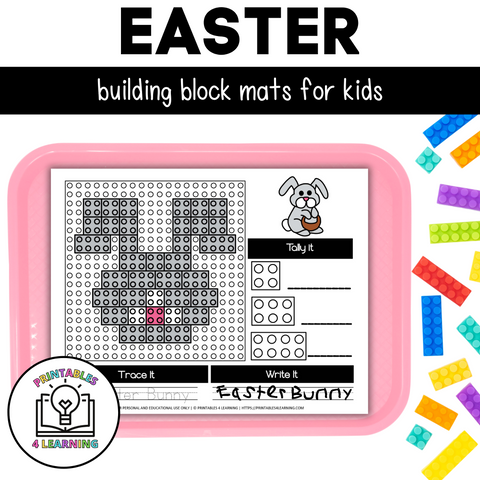 Easter Building Brick Mats