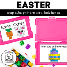 Load image into Gallery viewer, Easter Snap Cube Task Box
