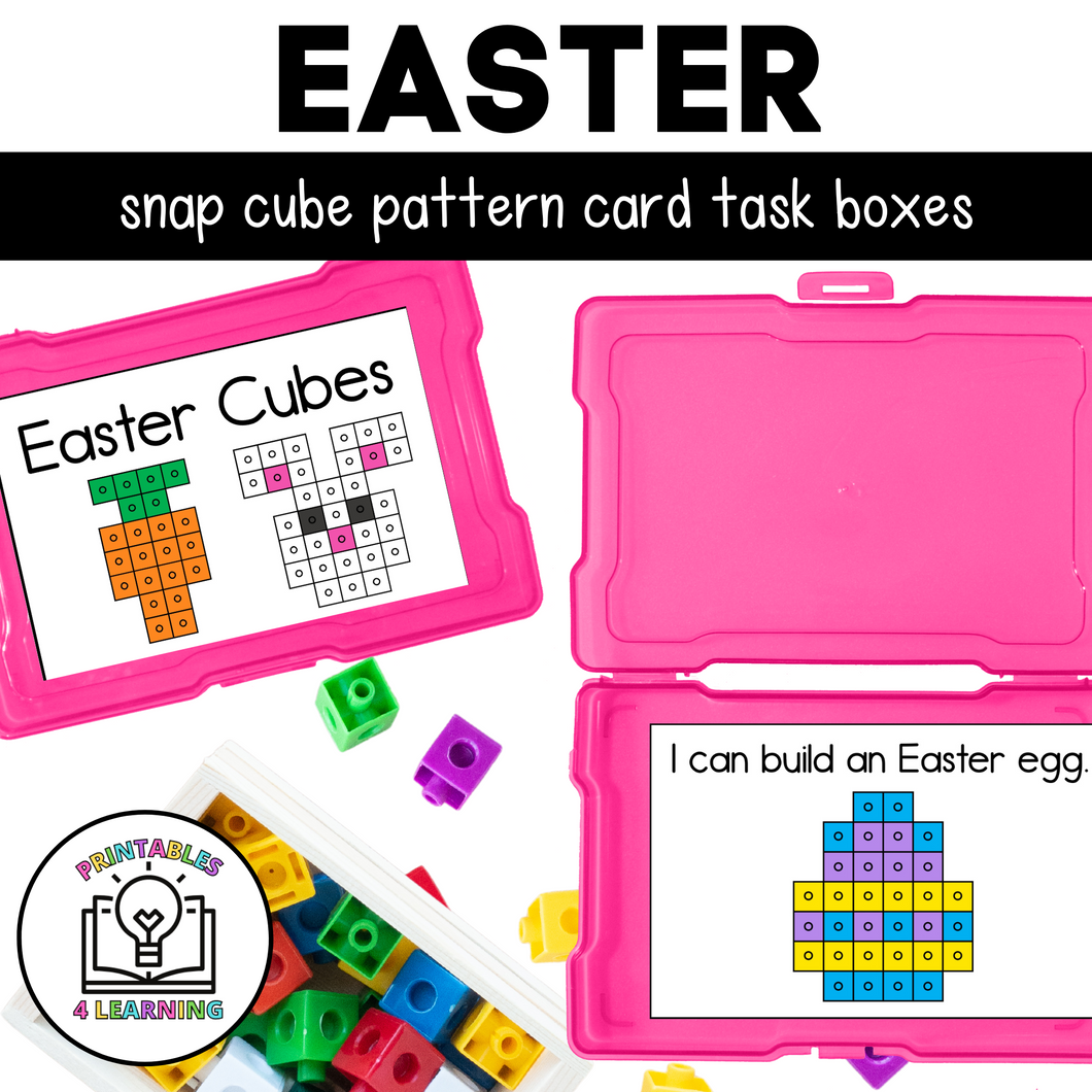 Easter Snap Cube Task Box