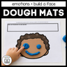 Build a Face Play Dough Mats