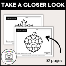 Load image into Gallery viewer, Fall Dot Marker Printables | Task Cards and Full-Page Activities
