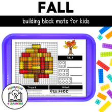 Load image into Gallery viewer, Fall Building Brick Mats
