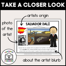 Load image into Gallery viewer, Printable Famous Artists Classroom Posters
