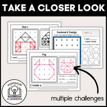 Load image into Gallery viewer, Farm Geoboards | Task Cards and Full Mat Geoboard Activities
