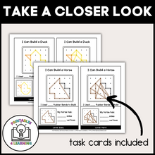 Load image into Gallery viewer, Farm Geoboards | Task Cards and Full Mat Geoboard Activities
