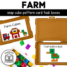 Load image into Gallery viewer, Farm Snap Cube Task Box
