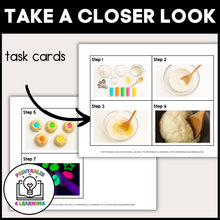 Load image into Gallery viewer, Adapted Visual Recipe: Glow in the Dark Play Dough
