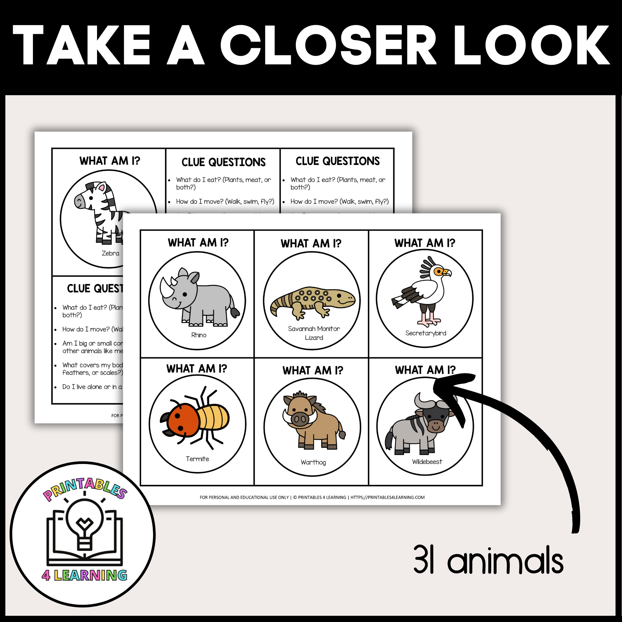 Free Printable Card On Head Guessing Game Who Am I? Headbands Game