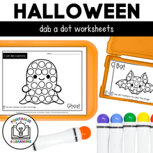 Load image into Gallery viewer, Halloween Dot Marker Printables | Task Cards and Full-Page Activities
