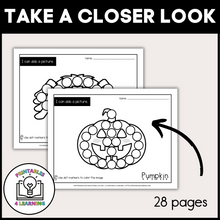 Load image into Gallery viewer, Halloween Dot Marker Printables | Task Cards and Full-Page Activities
