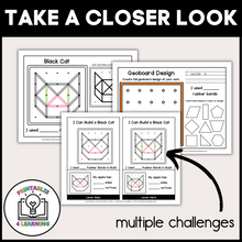 Load image into Gallery viewer, Halloween Geoboards | Task Cards and Full Mat Geoboard Activities
