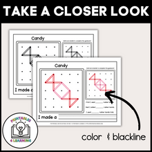 Load image into Gallery viewer, Halloween Geoboards | Task Cards and Full Mat Geoboard Activities
