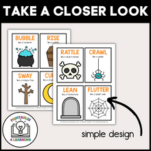 Load image into Gallery viewer, Halloween Movement Cards for Brain Break Activities
