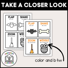 Load image into Gallery viewer, Halloween Movement Cards for Brain Break Activities
