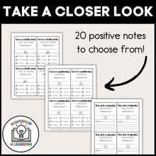 Load image into Gallery viewer, Halloween-Themed Positive Classroom Notes Home
