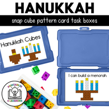 Load image into Gallery viewer, Hanukkah Snap Cube Task Box
