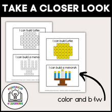 Load image into Gallery viewer, Hanukkah Snap Cube Task Box
