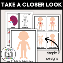 Load image into Gallery viewer, Human Body Playdough Mats | Fun and Educational Anatomy Activity for Kids
