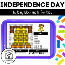 Load image into Gallery viewer, Independence Day Building Brick Mats
