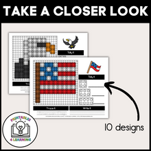 Load image into Gallery viewer, Independence Day Building Brick Mats
