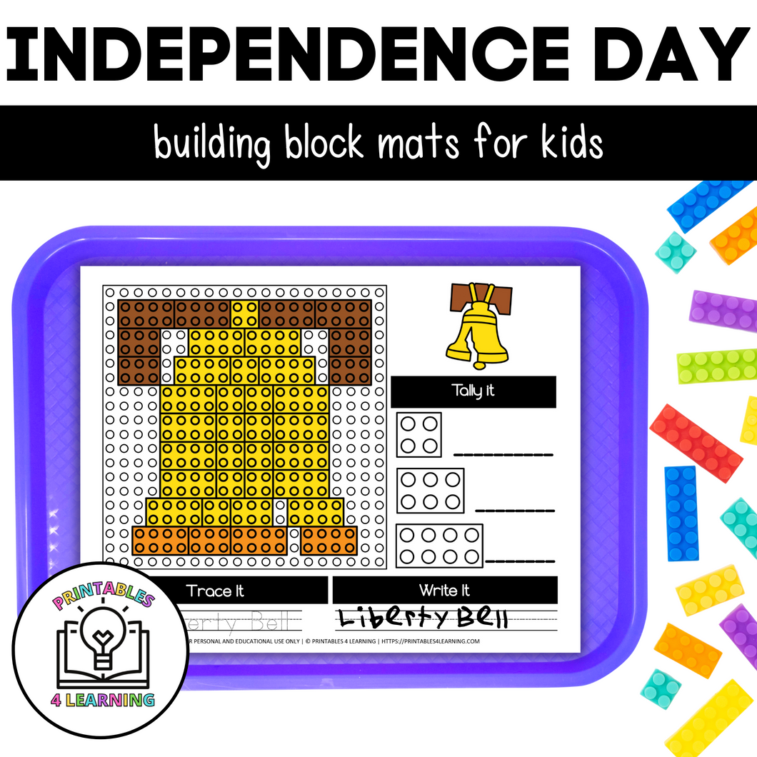 Independence Day Building Brick Mats