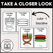 Load image into Gallery viewer, Kwanzaa Playdough Task Cards | Kwanzaa-Themed Playdough Activity
