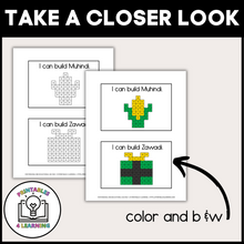 Load image into Gallery viewer, Kwanzaa Snap Cube Task Box
