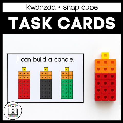 Kwanzaa Snap Cube Task Box