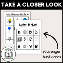 Load image into Gallery viewer, Letter B Scavenger Hunt Packet
