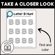 Load image into Gallery viewer, Letter B Scavenger Hunt Packet
