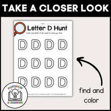 Load image into Gallery viewer, Letter D Scavenger Hunt Packet
