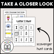 Load image into Gallery viewer, Letter I Scavenger Hunt Packet
