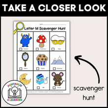 Load image into Gallery viewer, Letter M Scavenger Hunt Packet
