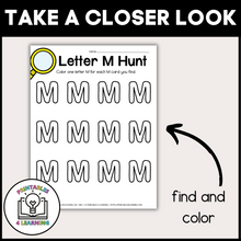 Load image into Gallery viewer, Letter M Scavenger Hunt Packet
