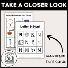 Load image into Gallery viewer, Letter N Scavenger Hunt Packet
