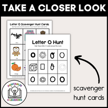 Load image into Gallery viewer, Letter O Scavenger Hunt Packet
