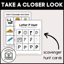 Load image into Gallery viewer, Letter P Scavenger Hunt Packet
