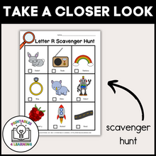 Load image into Gallery viewer, Letter R Scavenger Hunt Packet
