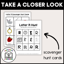 Load image into Gallery viewer, Letter R Scavenger Hunt Packet
