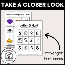 Load image into Gallery viewer, Letter S Scavenger Hunt Packet
