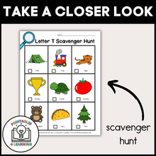 Load image into Gallery viewer, Letter T Scavenger Hunt Packet
