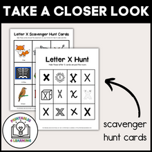Load image into Gallery viewer, Letter X Scavenger Hunt Packet
