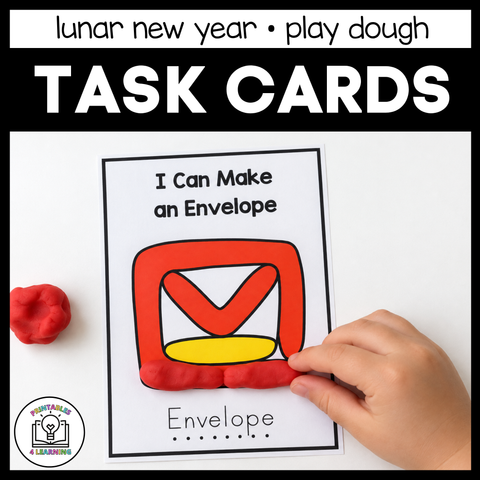 Lunar New Year Play Dough Task Cards