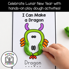 Load image into Gallery viewer, Lunar New Year Play Dough Task Cards
