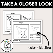 Load image into Gallery viewer, Ocean Geoboards | Task Cards and Full Mat Geoboard Activities
