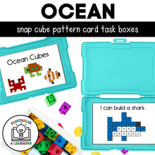 Load image into Gallery viewer, Ocean Snap Cube Task Box
