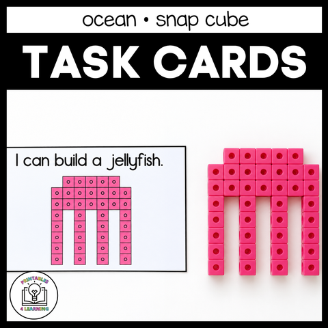 Ocean Snap Cube Task Box