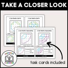 Load image into Gallery viewer, Outer Space Geoboards | Task Cards and Full Mat Geoboard Activities
