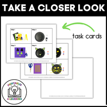 Load image into Gallery viewer, Halloween Black Cat Paper Plate Craft with Visual Instructions
