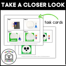 Load image into Gallery viewer, Skull Paper Plate Craft with Visual Instructions
